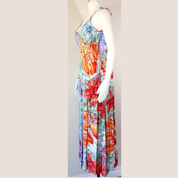 Jams World maxi Lilly dress in Eden print - Picture 5 of 12